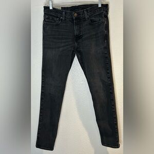 Hollister Black Skinny Jeans Stretchy Modern Fit Size 31